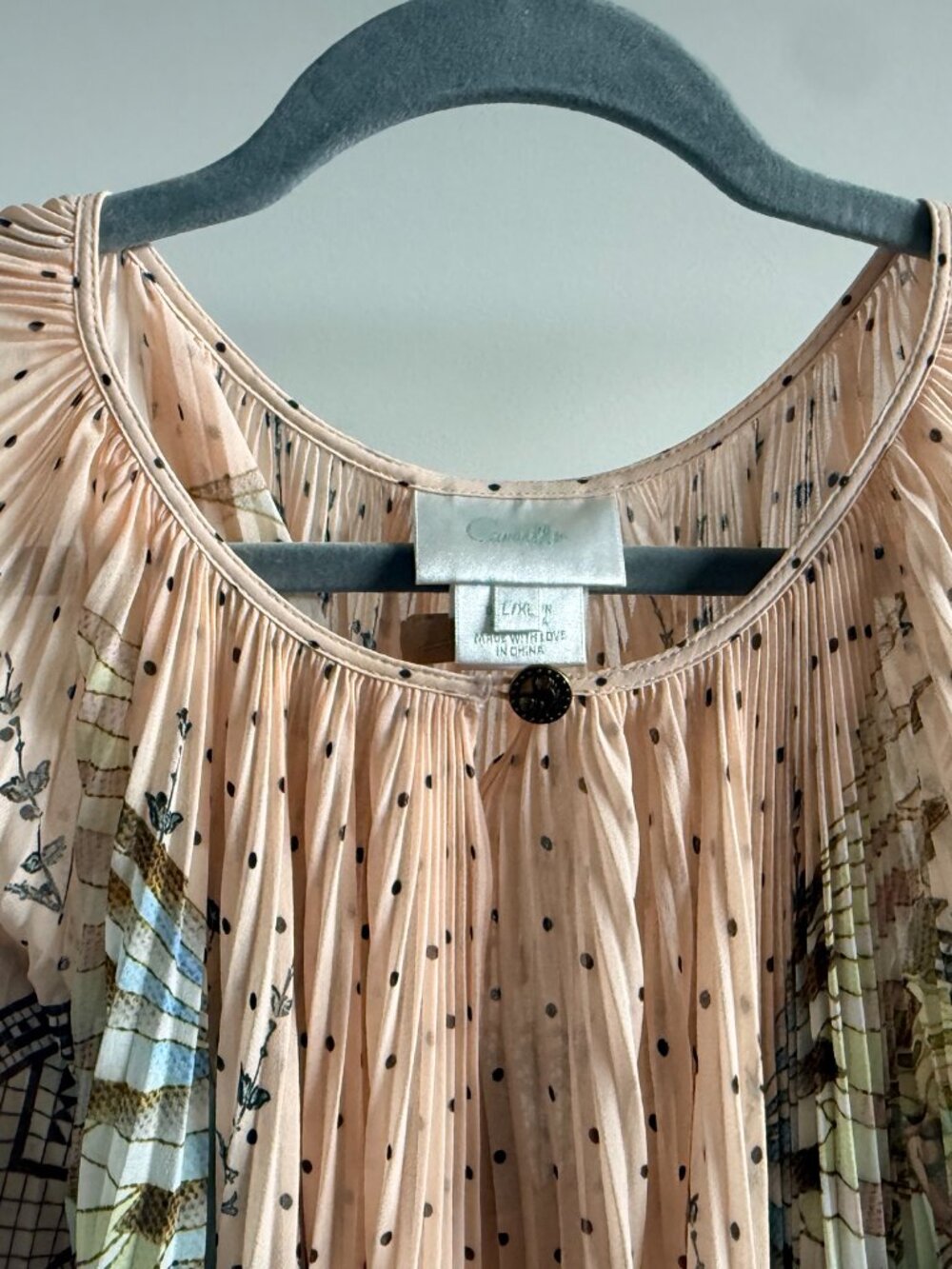Pleated maxi dress - Picture 3 of 7